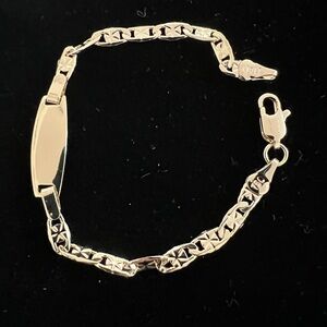 18k Gold Filled kids Bracelet 6.5” NWOT